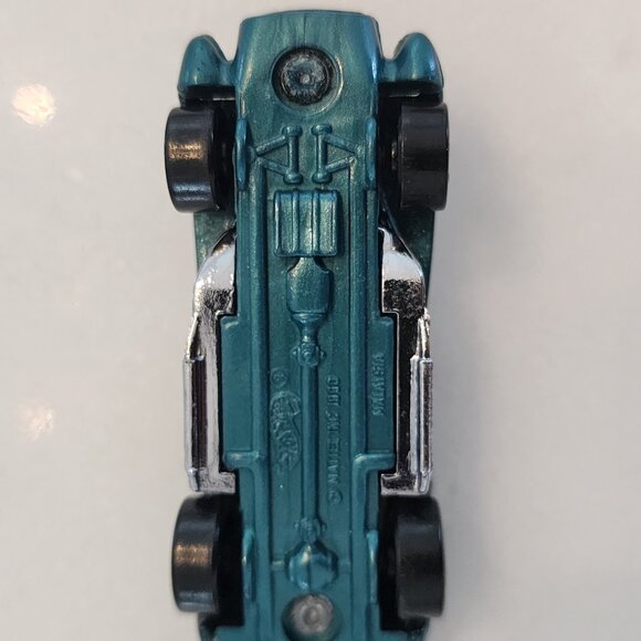 Vintage Hot Wheels Classic Ferrari 250 Convertible Green Mattel 199 - Picture 3 of 3